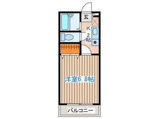 コンフォ－トＫＭの物件間取画像